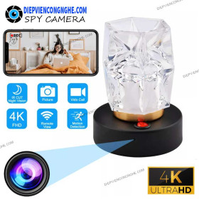  Camera Ngụy Trang Đèn Ngủ Để Bàn Quay Lén Từ Xa C92