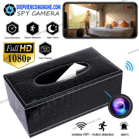  Camera Siêu Ngụy Trang Hộp Giấy Ăn B250