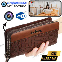 Bóp Tiền Camera Quay Lén Siêu Nhỏ Không Dây BR05W 