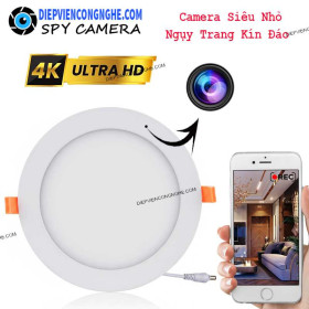 Camera Ngụy Trang Đèn LED Âm Trần FE920 4K