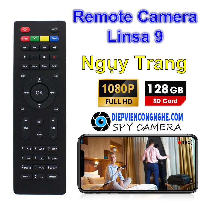 Camera Ngụy Trang Điều Khiển Từ Xa Linsa 9 Chính Hãng Ở Đâu Bán