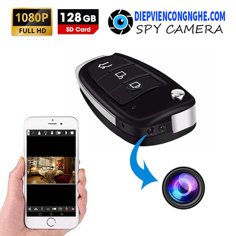 Bán Camera Móc Khóa Xe Ngụy Trang SE910 Siêu Nhỏ