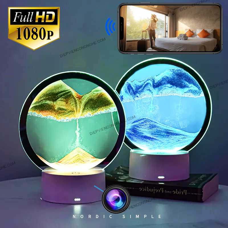 Bán Đèn Ngủ Để Bàn Camera Quay Lén W200