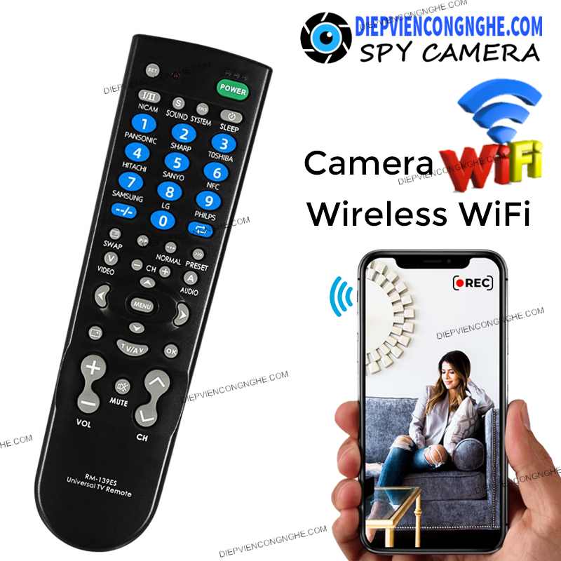 Địa Điểm Bán Remote Điều Khiển Tivi Ngụy Trang Camera Quay Lén Power100 Giá Rẻ