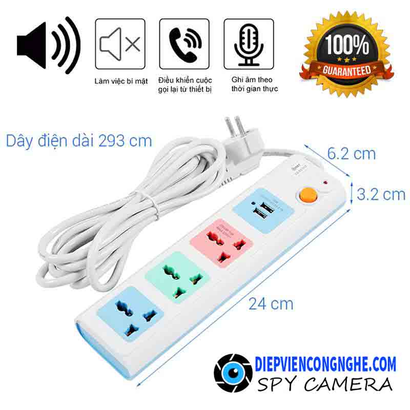 Máy Nghe Lén Ngụy Trang Ổ Cắm Điện XS12 Máy Nghe Lén Ngụy Trang Ổ Cắm Điện XS12 Định Vị