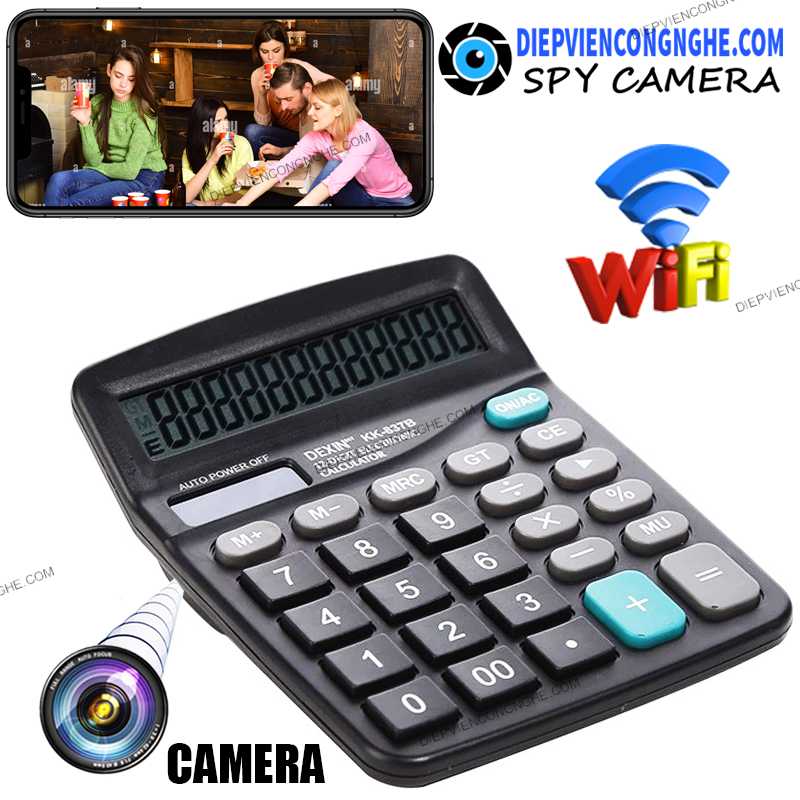 Camera 4K Máy Tính Cầm Tay CAS99 Wifi  dùng quay lén các nơi công sở, phòng họp