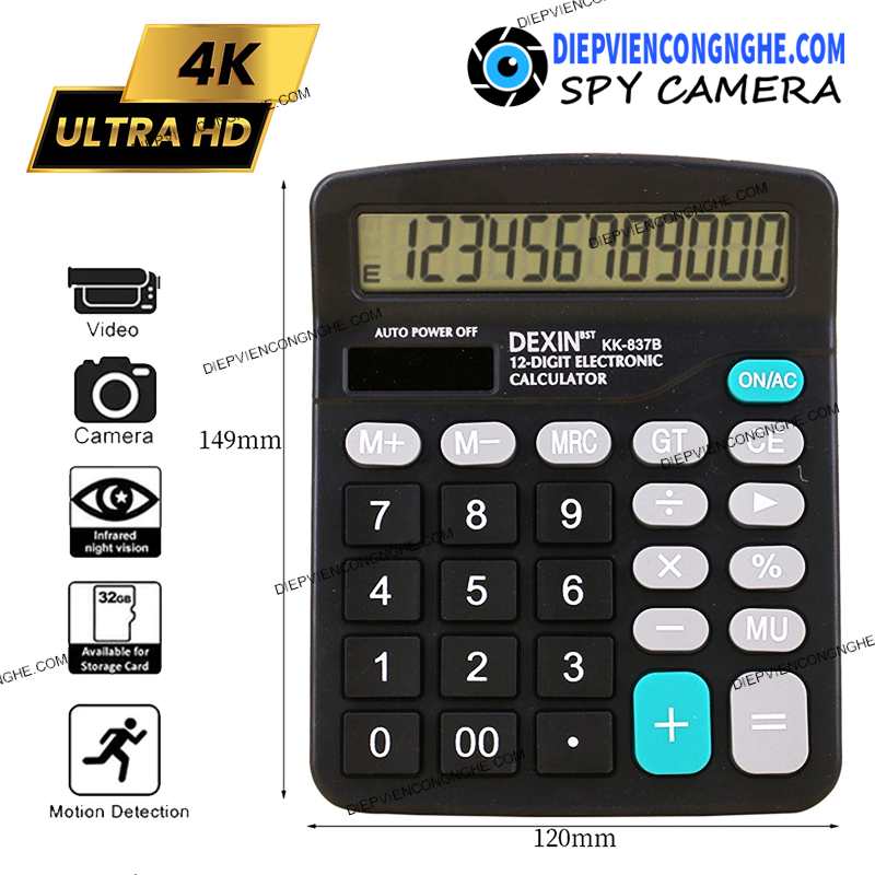 Máy Tính Cầm Tay CAS99 Wifi Camera quay lén từ xa kín đáo bí mật giá rẻ tại tphcm