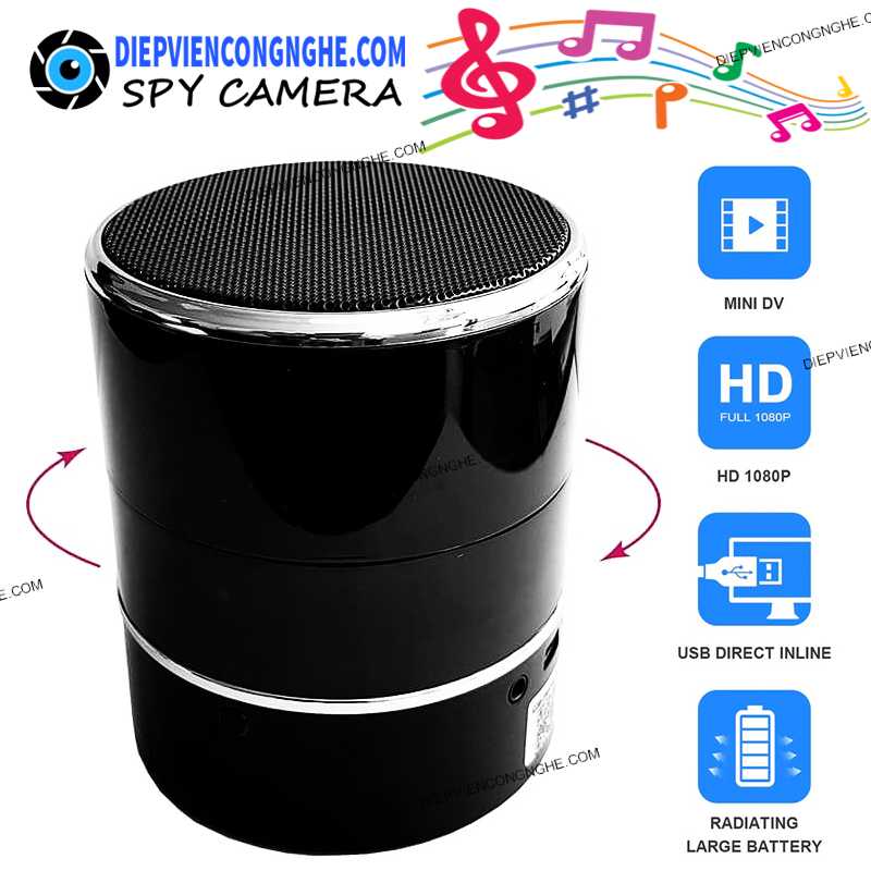 Loa Bluetooth Quay Lén Từ Xa YSN2 bằng điện thoại di động