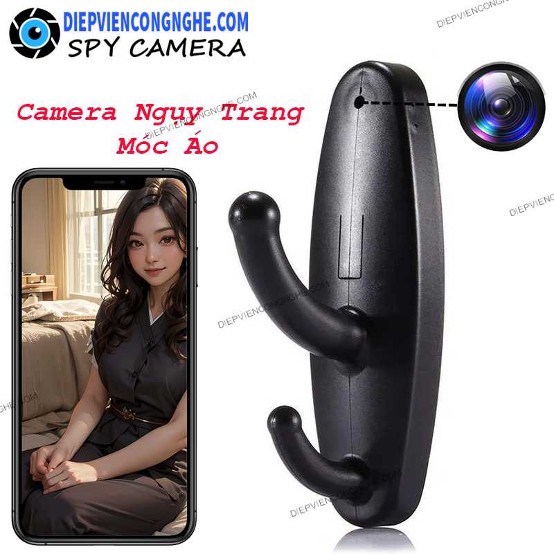 Camera Ngụy Trang Móc Áo SHI362 Giá Rẻ