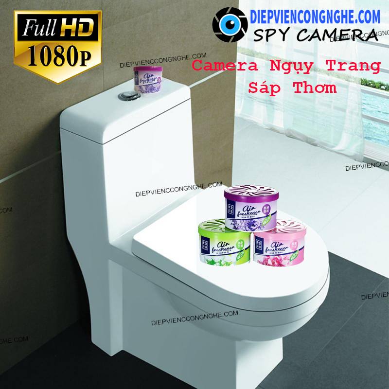 Camera Ngụy Trang Sáp Thơm Phòng NC435 Wifi Từ Xa Giá Rẻ