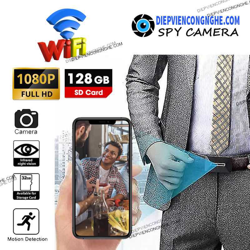 Thắt Lưng Camera Ngụy Trang Wifi BE50 giá rẻ nhất việt nam
