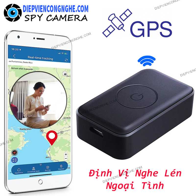 Máy Định Vị Không Dây Siêu Nhỏ MN315 có thể nghe lén từ xa và chống ngoại tình rất tốt