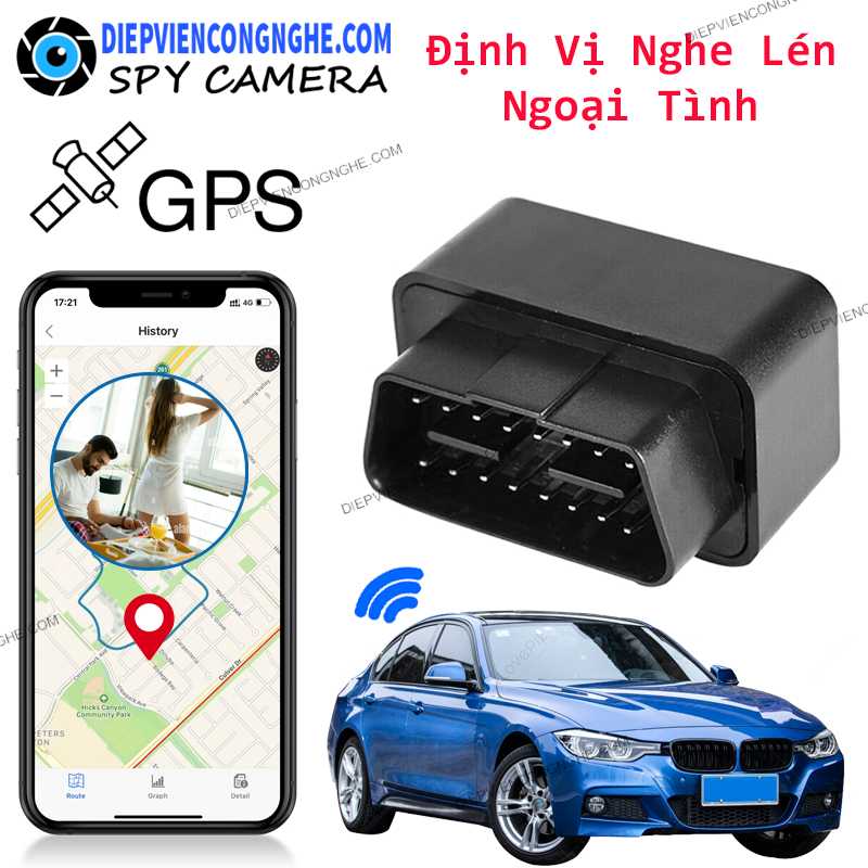 Thiết Bị Định Vị Ô Tô Cắm Cổng OBD-II Chính Hãng Và Giá Rẻ Nhất