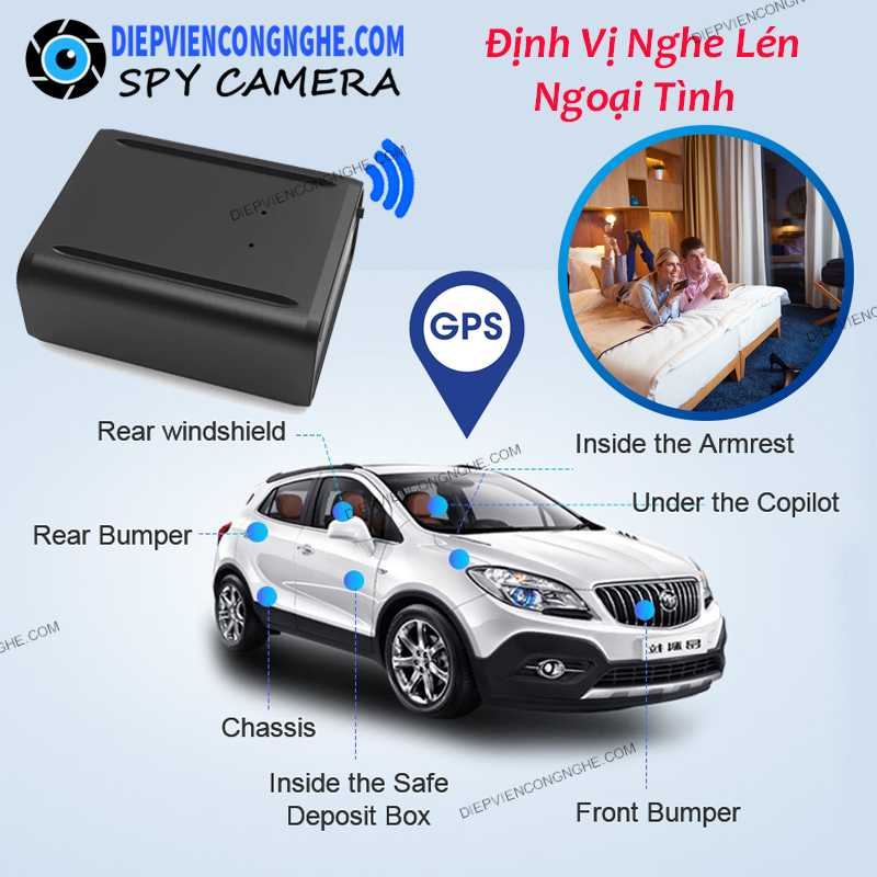 Thiết Bị Định Vị Không Dây Siêu Nhỏ ALE800 GPS siêu chính xác chống ngoại tình