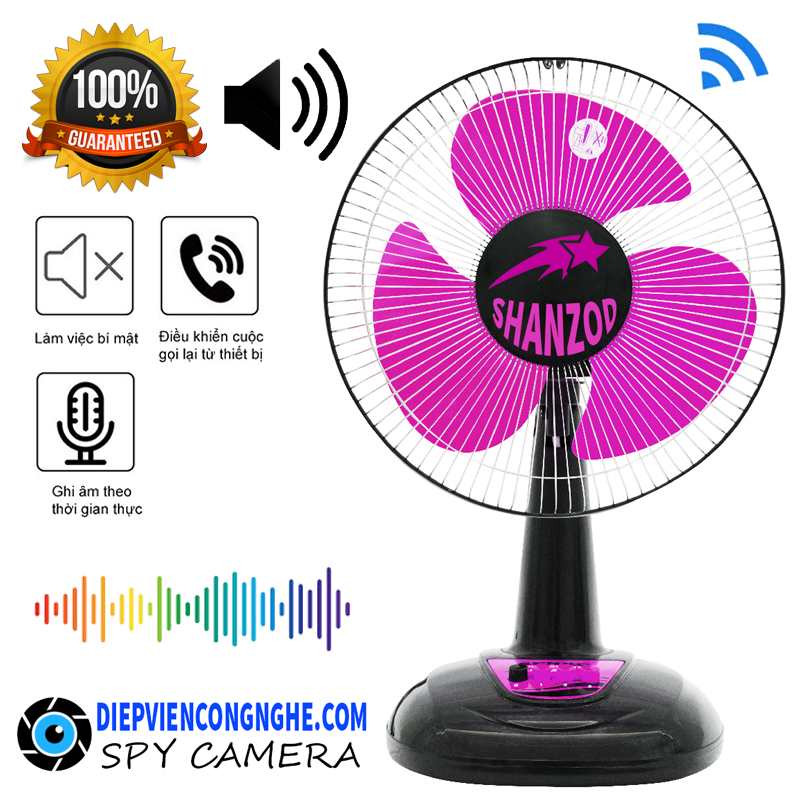 Máy Nghe Lén Ngụy Trang Giá Rẻ Quạt Gió ShanZod X9 Máy Nghe Lén Ngụy Trang Giá Rẻ Quạt Gió ShanZod X9